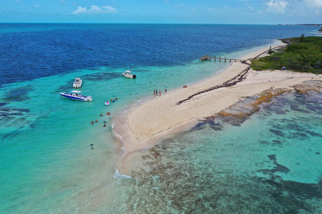 Bimini Beach in the Bahamas