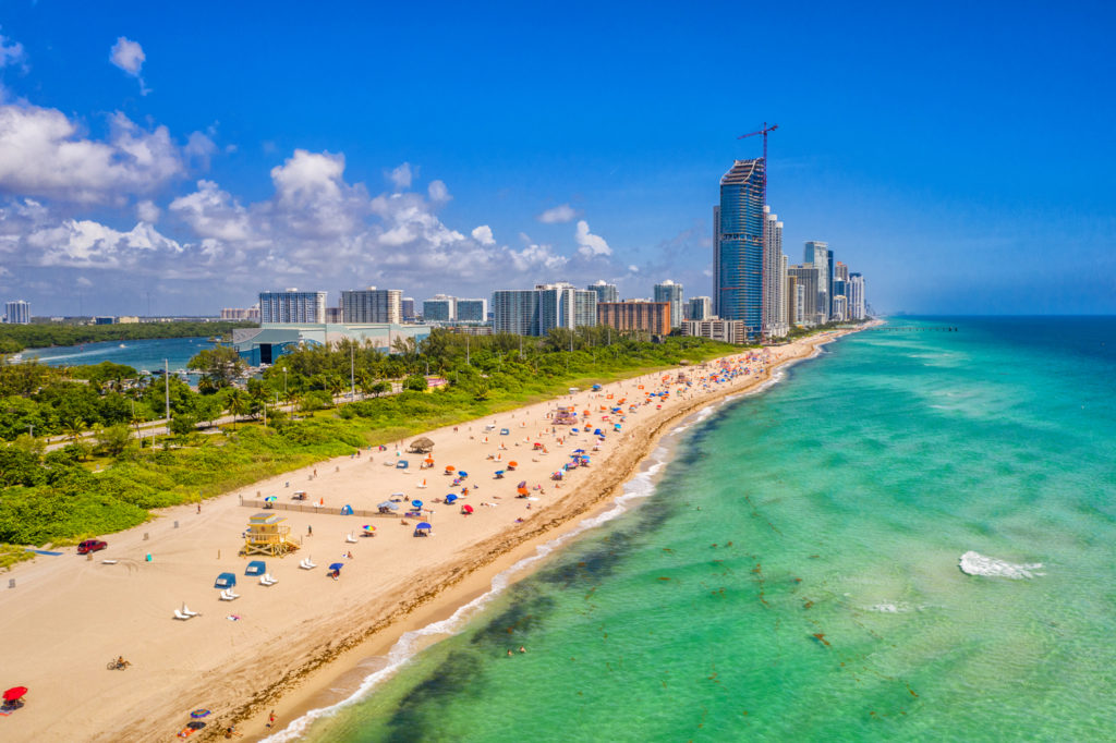 Haulover Beach in Miami Beach