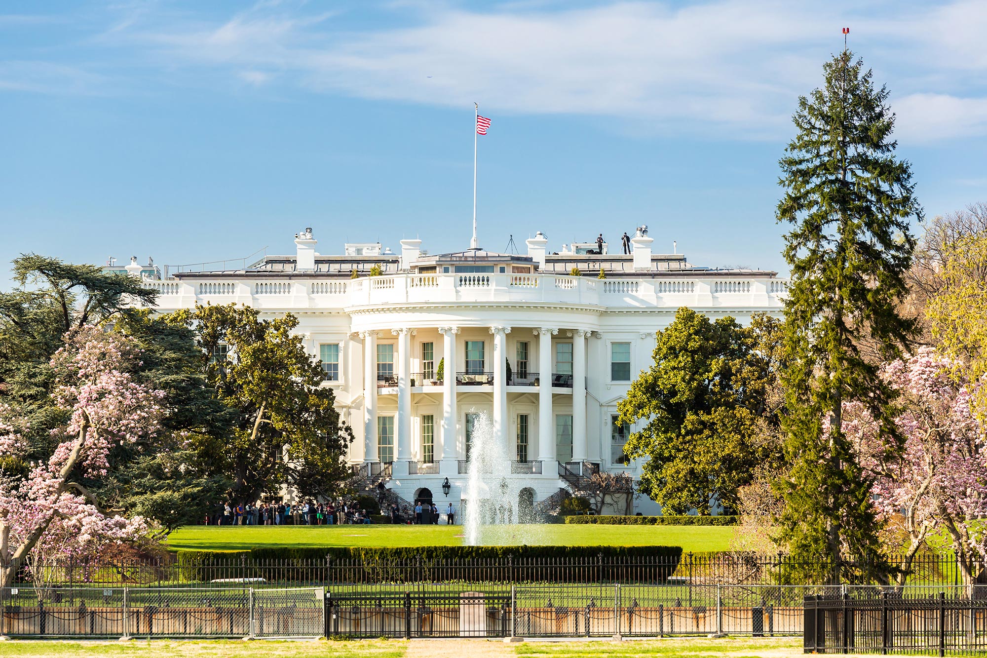 calcium Raad eens Bereiken Het Witte Huis in Washington - Hey!USA