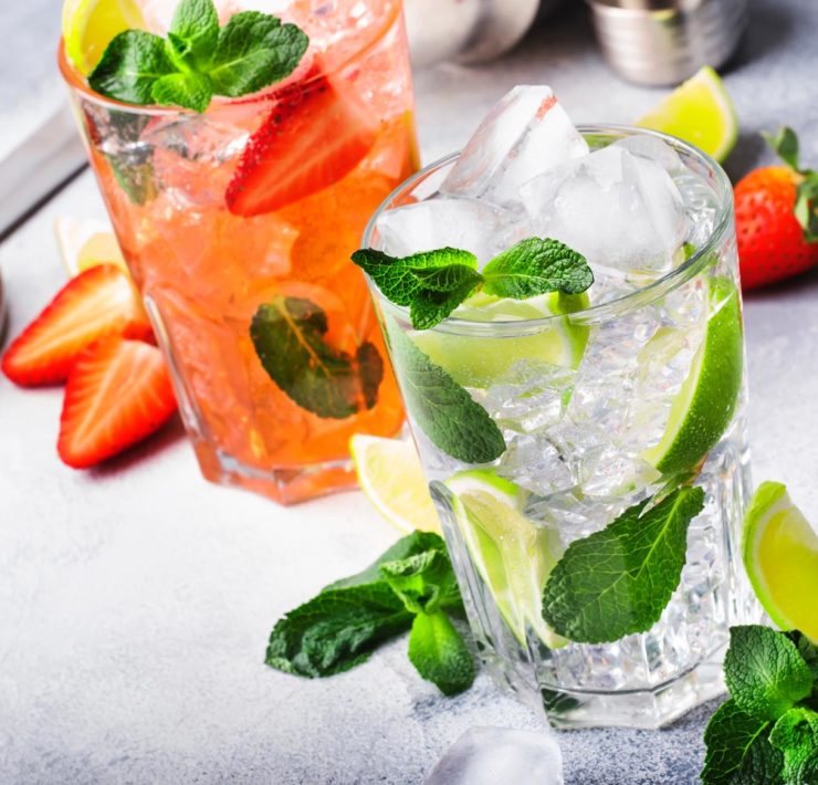 Het recept voor een lekkere strawberry Mojito