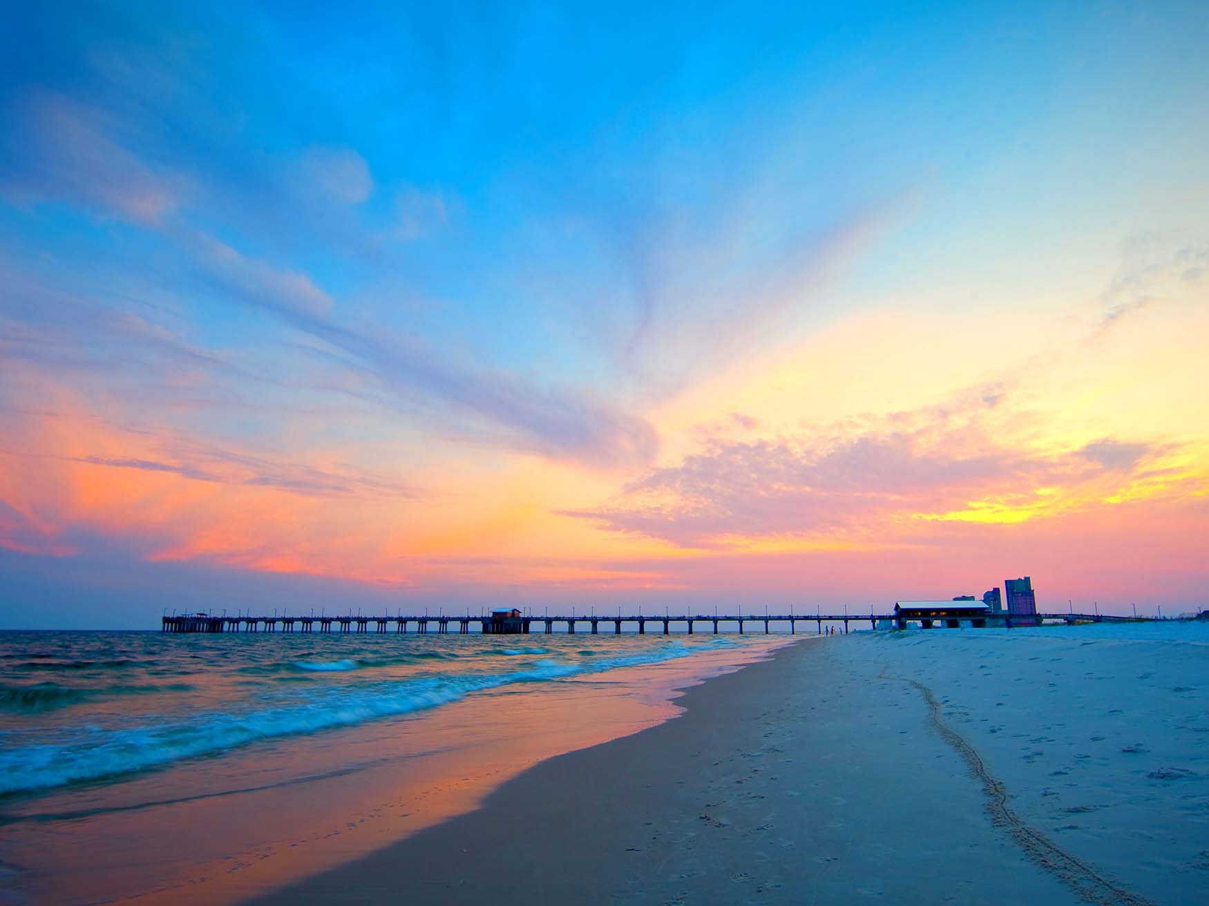 Gulf State Park Pier in Alabama. Foto: Outdoor Alabama / Alabama State Parks