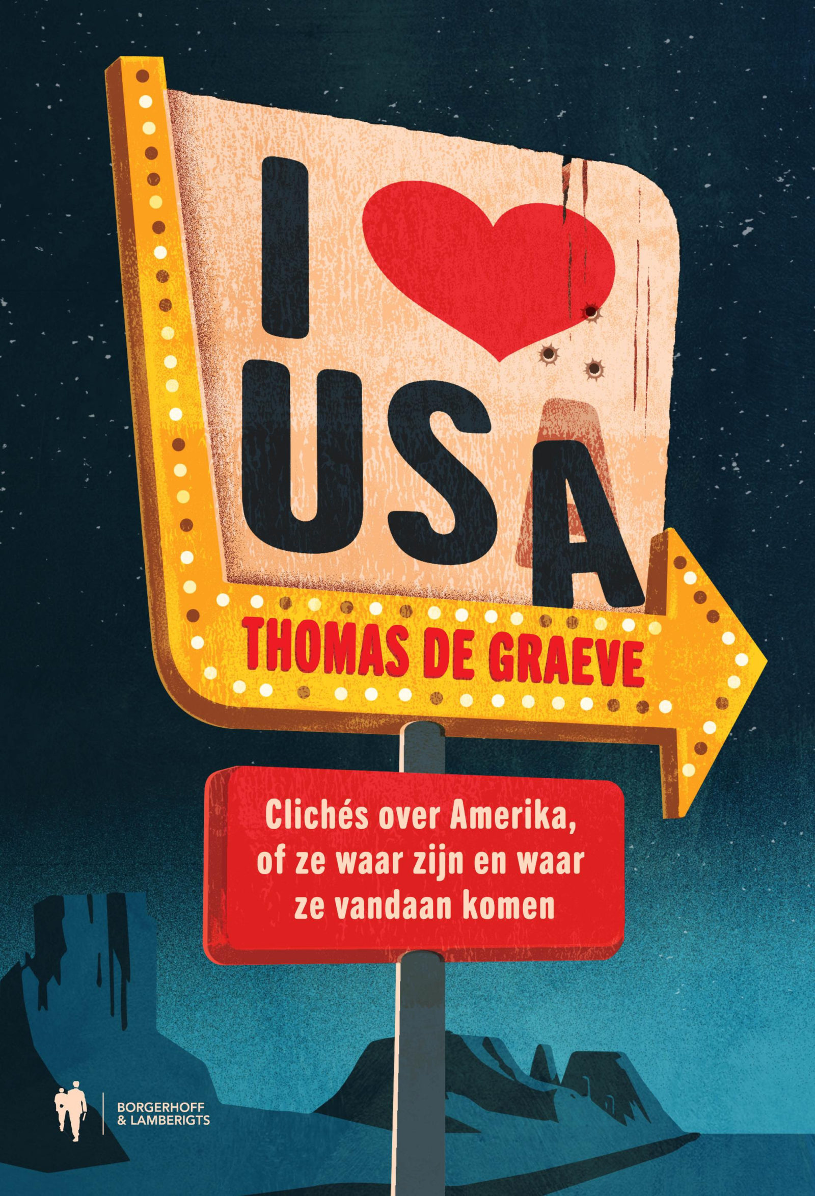 Amerika boek I Love USA van Thomas de Graeve
