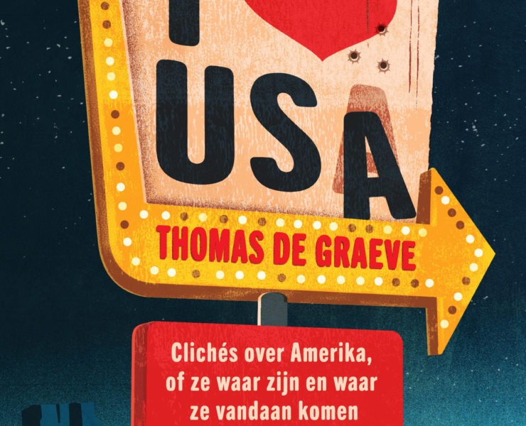 Amerika boek I Love USA van Thomas de Graeve