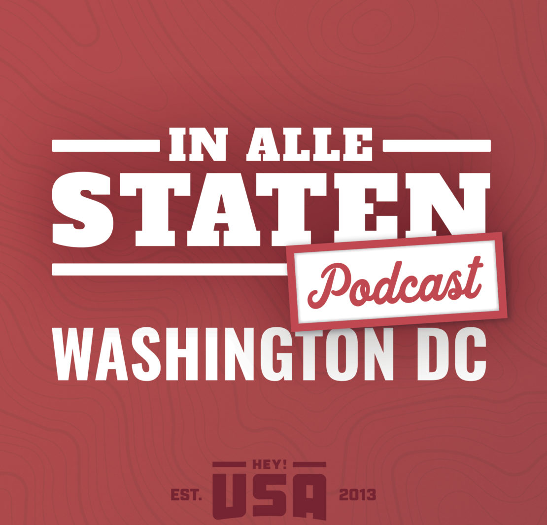 In Alle Staten Amerika Podcast aflevering 5 over Washington DC