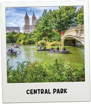 Het beroemde stadspark van Amerika: Central Park in New York City