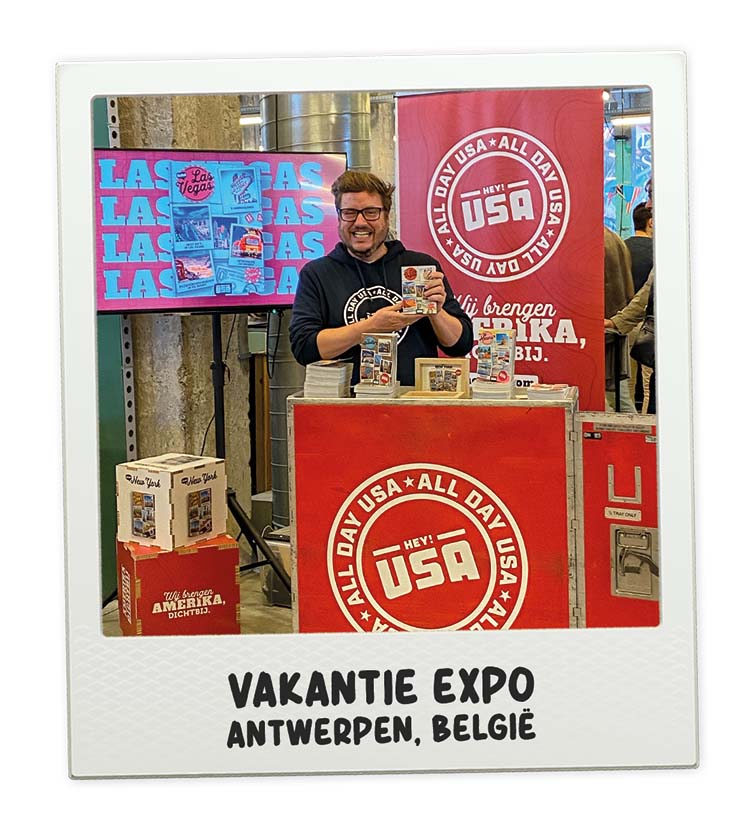 Hey!USA is aanwezig op de Vakantie Expo in Antwerpen