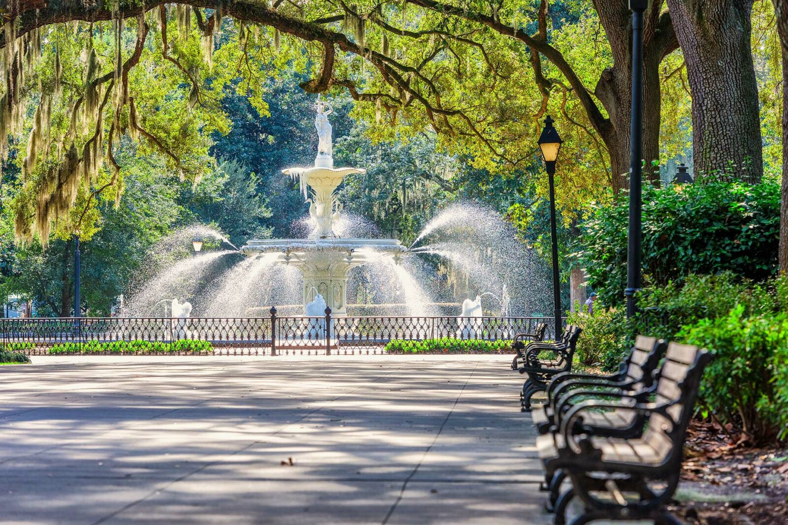 Forsyth Park in Savannah, Georgia